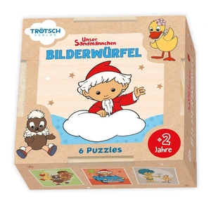 Trötsch Verlag GmbH & Co. KG (Hrsg.). Unser Sandmännchen Bilderwürfel aus Holz 6x9 Teile - in praktischer Schiebebox als Reisespiel geeignet. Trötsch Verlag GmbH, 2026.