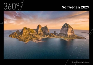 Norwegen Premiumkalender 2027. 360 grad medien, 2026.