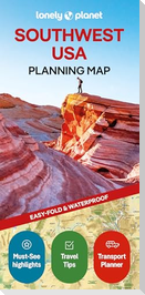 Lonely Planet Southwest USA Planning Map