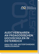 Auditverfahren an Pädagogischen Hochschulen in Österreich