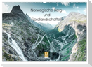 Norwegische Berg- und Fjordlandschaften (Wandkalender 2025 DIN A2 quer), CALVENDO Monatskalender