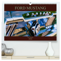Ford Mustang - Die Legende (hochwertiger Premium Wandkalender 2024 DIN A2 quer), Kunstdruck in Hochglanz
