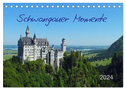 Schwangauer Momente (Tischkalender 2024 DIN A5 quer), CALVENDO Monatskalender