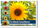 Strahlende Sonnenblumen (Wandkalender 2024 DIN A4 quer), CALVENDO Monatskalender