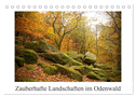 Zauberhafte Landschaften im Odenwald (Tischkalender 2024 DIN A5 quer), CALVENDO Monatskalender