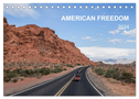 American Freedom (Tischkalender 2024 DIN A5 quer), CALVENDO Monatskalender