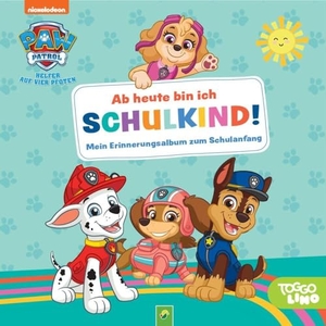 Schwager & Steinlein Verlag. Paw Patrol: Ab heute bin ich Schulkind! Mein Erinnerungsalbum zum Schulanfang - Eintragbuch für Einschulung und Schulstart. Ankreuzen, ausfüllen und Fotos einkleben. Schwager und Steinlein, 2024.