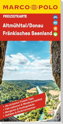 MARCO POLO Freizeitkarte 36 Altmühltal, Donau, Fränkisches Seenland 1:110.000