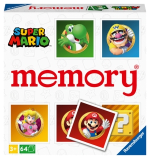 Hurter, William H.. Ravensburger memory® Super Mario - 20925 - der Spieleklassiker für Super Mario-Fans, Merkspiel für 2-8 Spieler ab 3 Jahren. Ravensburger Spieleverlag, 2022.