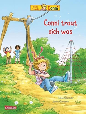 Schneider, Liane. Conni-Bilderbücher: Conni traut sich was - Tolle Geschichte über Angst und Mut für Kinder ab 3. Carlsen Verlag GmbH, 2022.