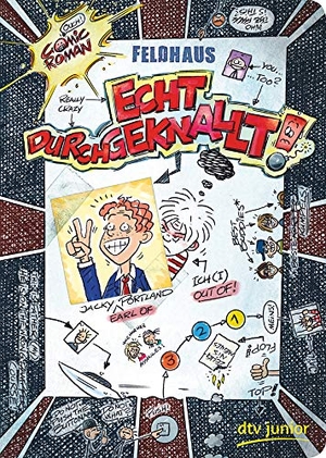 Feldhaus, Hans-Jürgen. Echt durchgeknallt! - Ein Comic-Roman. dtv Verlagsgesellschaft, 2015.