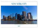 New York City Manhattan Perspektiven (Wandkalender 2025 DIN A4 quer), CALVENDO Monatskalender
