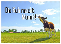 Die Kuh macht Muuuh! (Wandkalender 2025 DIN A3 quer), CALVENDO Monatskalender