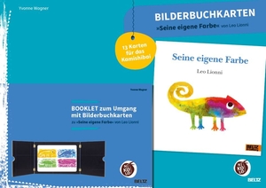 Wagner, Yvonne. Bilderbuchkarten 'Seine eigene Farbe' von Leo Lionni - 13 Karten für das Kamishibai, mit Booklet. Beltz Verlagsgruppe, 2023.