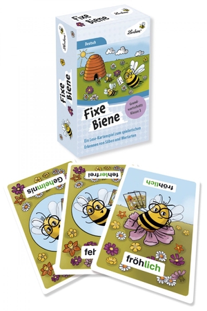 Koch, Annika. Fixe Biene - Grundwortschatz Klasse 3 - Ein Lese-Kartenspiel zum spielerischen Erkennen von Silben und Wortarten. Lernbiene Verlag i.d. AAP, 2024.