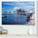 Lofoten und Vesterålen im Winter (Premium, hochwertiger DIN A2 Wandkalender 2023, Kunstdruck in Hochglanz)