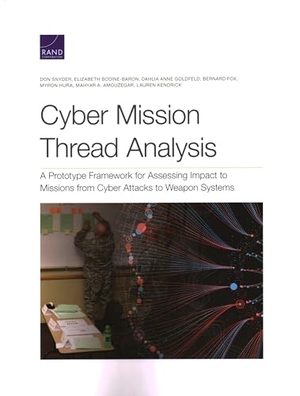 Snyder, Don / Bodine-Baron, Elizabeth et al. Cyber Mission Thread Analysis - A Prototype Framework for Assessing Impact to Missions from Cyber Attacks to Weapon Systems. RAND Corporation, 2022.