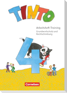 Tinto Sprachlesebuch 4. Schuljahr - Zu den Ausgaben 2019 und 2026 - Arbeitsheft Training - Grundwortschatz und Rechtschreibung