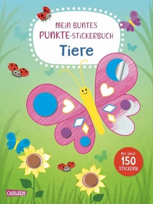 Mein buntes Punkte-Stickerbuch: Tiere. Carlsen Verlag GmbH, 2025.