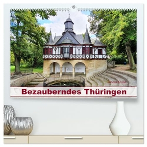 Kruse, Gisela. Bezauberndes Thüringen (hochwertiger Premium Wandkalender 2025 DIN A2 quer), Kunstdruck in Hochglanz - Einladung in das Urlaubsparadies Thüringen. Calvendo, 2024.