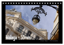Málaga - 50mm (Tischkalender 2024 DIN A5 quer), CALVENDO Monatskalender