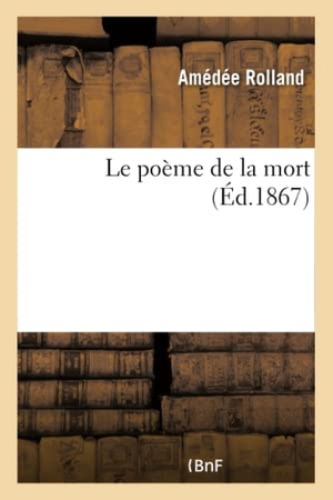Amédée. Le poème de la mort. Hachette Livre, 2018.