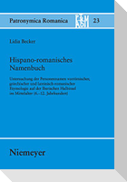 Hispano-romanisches Namenbuch