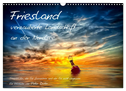 Friesland - verzauberte Landschaft an der Nordsee / CH-Version (Wandkalender 2024 DIN A3 quer), CALVENDO Monatskalender