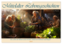 Mittelalter Lebensgeschichten (Wandkalender 2024 DIN A3 quer), CALVENDO Monatskalender