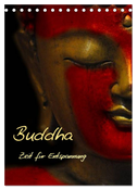 Buddha - Zeit für Entspannung (Tischkalender 2024 DIN A5 hoch), CALVENDO Monatskalender
