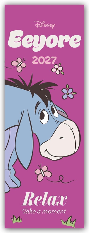 Danilo (Hrsg.). Disney Eeyore - Eeyore 2027 - Slimline-Kalender - Original Danilo-Kalender [Mehrsprachig] [Kalender]. Browntrout Verlags GmbH, 2026.