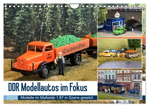 Huschka, Klaus-Peter. DDR Modellautos im Fokus (Wandkalender 2024 DIN A4 quer), CALVENDO Monatskalender - Miniaturfahrzeuge in typischen Szenarien. Calvendo, 2023.
