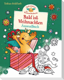 Spekulatius, der Weihnachtsdrache. Bald ist Weihnachten. Ausmalbuch