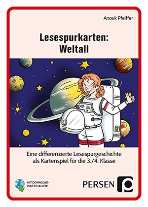 Pfeiffer, Anouk. Lesespurkarten: Weltall - Eine differenzierte Lesespurgeschichte als Kartenspiel zur Förderung der Hör- und Lesekompetenz (3. und 4. Klasse). Persen Verlag i.d. AAP, 2021.
