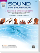 Sound Differentiation for Beginning String Orchestra: Violin Book: 15 Arrangements of Traditional Tunes on the D & a Strings, Perfect for Differentiat