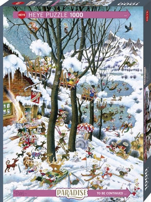 Ryba, Michael. In Winter Puzzle 1000 Teile. Heye Puzzle, 2021.