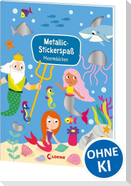 Metallic-Stickerspaß - Meermädchen