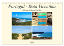Portugal - Rota Vicentina (Tischkalender 2024 DIN A5 quer), CALVENDO Monatskalender