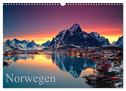 Norwegen (Wandkalender 2025 DIN A3 quer), CALVENDO Monatskalender
