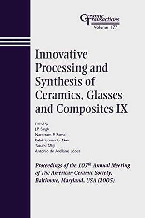 Singh / Bansal Np et al. Innovative Process #9 CT V 177. John Wiley & Sons, 2006.