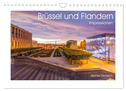 Brüssel und Flandern Impressionen (Wandkalender 2024 DIN A4 quer), CALVENDO Monatskalender