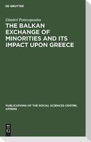 The Balkan Exchange of Minorities and Its Impact Upon Greece