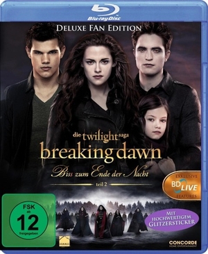 Meyer, Stephenie / Melissa Rosenberg. Breaking Dawn - Bis(s) zum Ende der Nacht 2 - Deluxe Fan Edition. Concorde Home Entertainment, 2013.