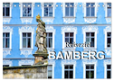 Reiseziel Bamberg (Tischkalender 2025 DIN A5 quer), CALVENDO Monatskalender