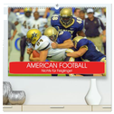 American Football. Nichts für Feiglinge! (hochwertiger Premium Wandkalender 2025 DIN A2 quer), Kunstdruck in Hochglanz