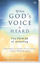 When God's Voice Is Heard