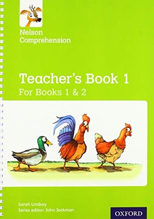 Lindsay, Sarah. Nelson Comprehension: Years 1 & 2/Primary 2 & 3: Teacher's Book for Books 1 & 2. Oxford University Press, 2020.