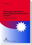 Erfahrungen japanischer Entwicklungszusammenarbeit in Nepal