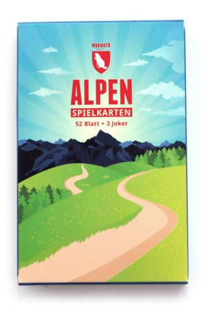 Spiegel, Stefan (Hrsg.). Alpen Spielkarten. Marmota Maps GmbH, 2024.