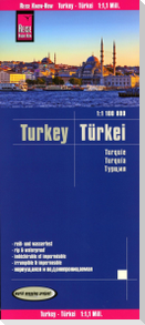 Reise Know-How Landkarte Türkei (1:1.100.000)